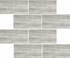 Декор Rex Ceramiche 756356 Prexious Pearl Attraction Mosaico Glossy 7.5x15 30x30