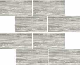 Декор Rex Ceramiche 756350 Prexious Pearl Attraction Mosaico Matte 7,5x15 30x30