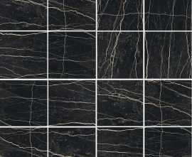 Декор Rex Ceramiche 756369 Prexious Thunder Night Mosaico Glossy 7,5x7,5 30x30