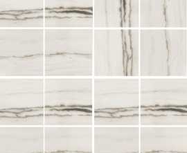 Декор Rex Ceramiche 756358 Prexious White Fantasy Mosaico Matte 7,5x7,5 30x30