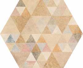 Декор VIVES Laverton Hexagono Benenden Multicolor Mix 23x26.6