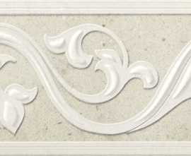 Бордюр Marazzi Italy MLLM Pietra Di Noto Fascia Bianco 14.5x45