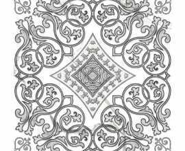 Декор Grasaro Marble classik G-270/G/d04 (GT-270/g/d04) 40х40