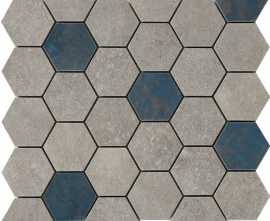 Декор Peronda 27958 D.GRUNGE GREY HEXA/AS/28.3X29.4/C 28.3X29.4