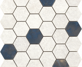 Декор Peronda 27959 D.GRUNGE WHITE HEXA/AS/28.3X29.4/C 28.3x29.4