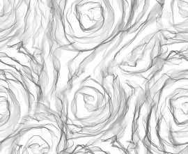 Декор Ceracasa Deco Couture Black&White 3 49.1x98.2