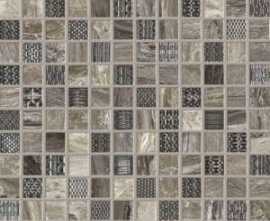 Мозаика Ascot Mosaico Gemstone Taupe Lux чип 3х3 31.5x31.5