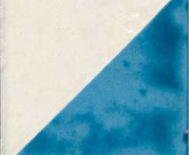 Marca Corona Декор 8315 Jolie Blanc Turquoise Triangolo 10x10