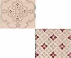 Marca Corona Декор 8325 Jolie Rose Gris Trama (комп/2шт) 10х10