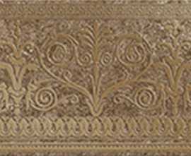 Бордюр Cerdomus Dynasty Fascia Lux Rust 20*40