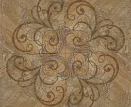 Панно Cerdomus 58129 Rosone Classic Brown 80x80
