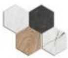 Мозаика STN Ceramica MALLA HEX-G LAGOM 29,6x36,7