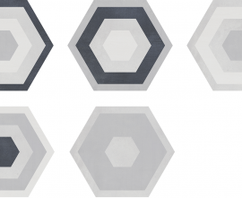 Декор Geotiles Starkdec Gris mix 25x29