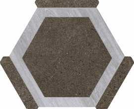 Керамогранит Monopole Oregon Grafito Gris 22x25