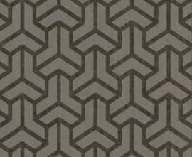 Декоративная вставка Grasaro G-142/t03 Tako Dark Brown 7*7