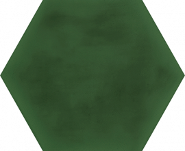 Керамогранит VIVES 4B3J Hexagono Figuli Green 15x17