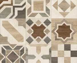 Декор Baldocer Phuket Mix Ivory Rect 60x60