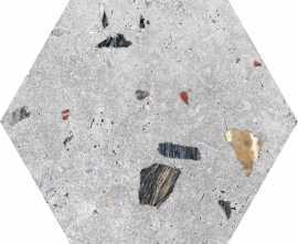 Керамогранит Codicer Sonar Silver Hexagonal 22x25