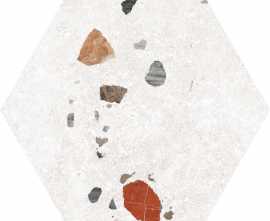Керамогранит Codicer Sonar White Hexagonal 22x25