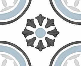 Керамогранит Harmony 31085 TANGER BLUE DHALIA R9 12.3x12.3