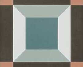 Керамогранит DNA Tiles SYNC CUBE BLUE 15x15