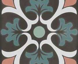 Керамогранит DNA Tiles SYNC CLOVER BLUE 15x15
