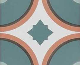 Керамогранит DNA Tiles SYNC CIRCLE BLUE 15x15