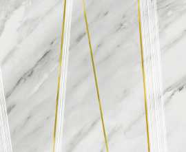 Декор Gardenia Orchidea 57821 Statuario Decoro Linee 40x80