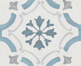 Керамогранит Harmony 3386036158 Sirocco Blue Ornate 9mm R10 22.3x22.3