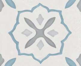 Керамогранит Harmony 3386036154 Sirocco Blue Cross 9mm R10 22.3x22.3