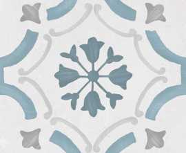 Керамогранит Harmony Sirocco Blue Ornate 22,3x22,3