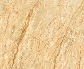 Керамогранит TianDi TD6001 ECO-STONE глянец Бежевый с коричневыми прожилками 60х60