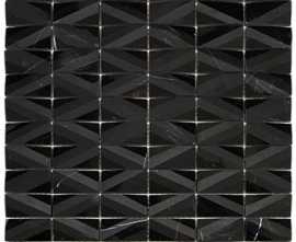 Мозаика Rocersa RO03MS408 Mosaico Net Black 30x30