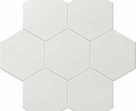 Керамогранит Click Ceramica Magic Hexa White 20x24
