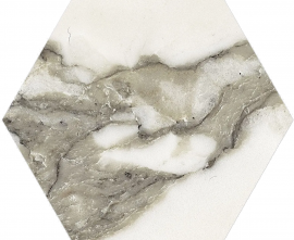 Керамогранит Oset Calacatta Majestic Hex 20*24