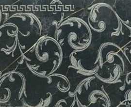 Декор Porcelanite Dos 18146-0168 1320 NEGRO DECOR ROMA 48x128