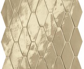 Мозаика FAP Ceramiche fRXH Glim Tortora Rombi Mosaico Brillante 31x35,5