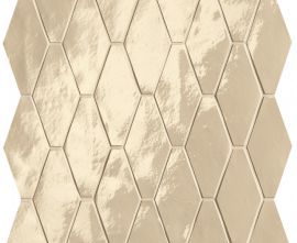 Мозаика FAP Ceramiche fRW7 Glim Beige Rombi Mosaico Brillante 31x35,5