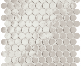 Мозаика FAP Ceramiche fROI Glim Ghiaccio Round Mosaico Brillante 29,5x32,5