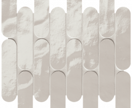 Мозаика FAP Ceramiche fRNU Glim Ghiaccio Curve Mosaico Brillante 29x29,5