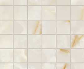 Мозаика FAP Ceramiche fRZV Gemme Bianco Macromosaico Brillante 30x30