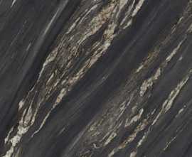 Керамогранит Ariostea UM6L157674 TROPICAL BLACK Lucidato Shiny 6mm 150х75