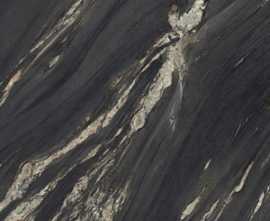 Керамогранит Ariostea UM6SK157674 TROPICAL BLACK Levigato Silk 6mm 150х75