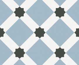 Керамогранит Keros Ceramica Barcelona Night 25x25