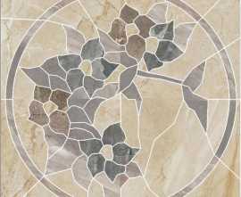 Панно Kerranova K-101/LR/d02 GENESIS BEIGE D02-CUT LR 120х120