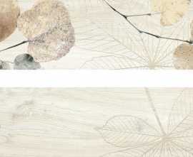 Декор Del Conca FI 10 Foliage Bianco 20х80