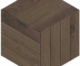 Мозаика FAP Ceramiche fOBB Nest Brown Cube Mosaico Matt 37,5x43