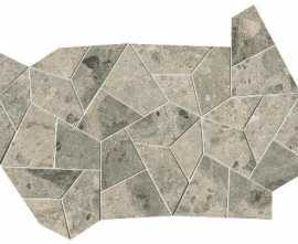 Мозаика FAP Ceramiche fQNM Nativa Grey Fly Mosaico Satin 25x41.5