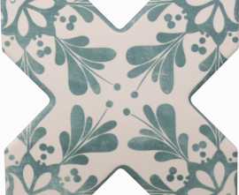 Декор Cevica Becolors Cross Dec. Stencil Lagoon 13.25х13.25