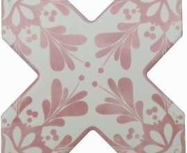 Декор Cevica Becolors Cross Dec. Stencil Coral 13.25х13.25